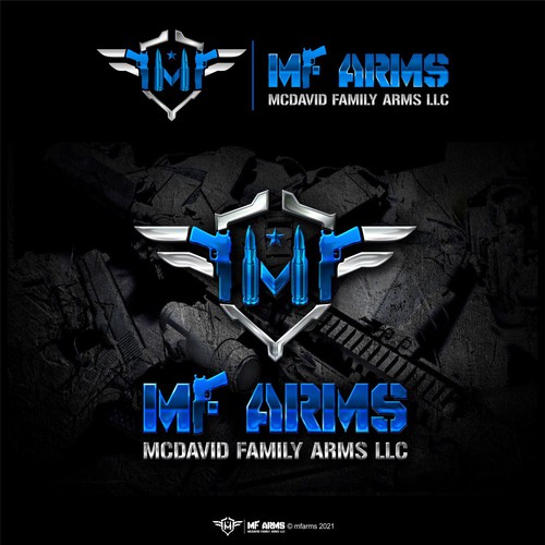 Arm design with the title 'mf arm'