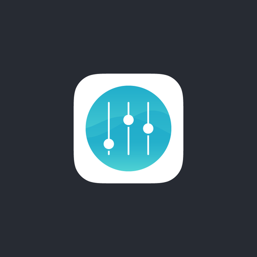 Equalizer design with the title 'TSC Music App Icon'