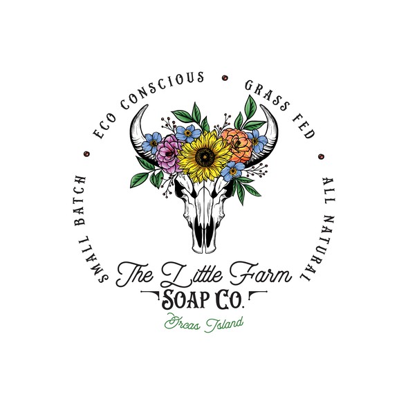 Photoshop logo with the title 'Logo for Soap company'