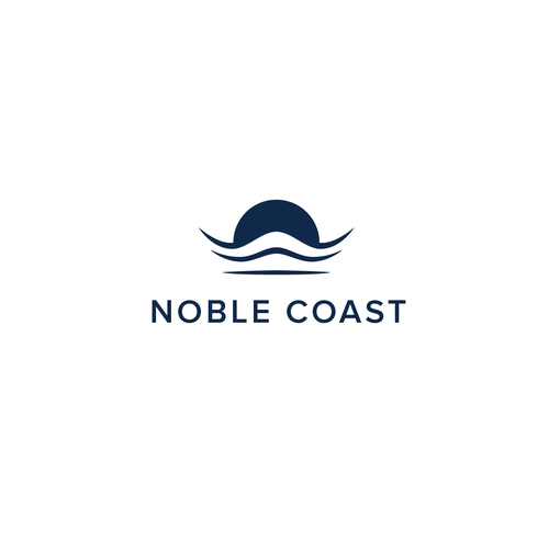 Noble design with the title 'Noble Coast Logo'