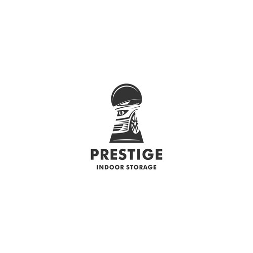 Prestige design with the title 'prestige'