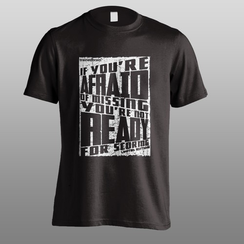 Bold t-shirt with the title 'gym t shirt'