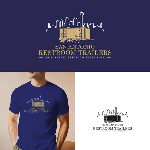 Skyline design with the title 'logo design contest winner'