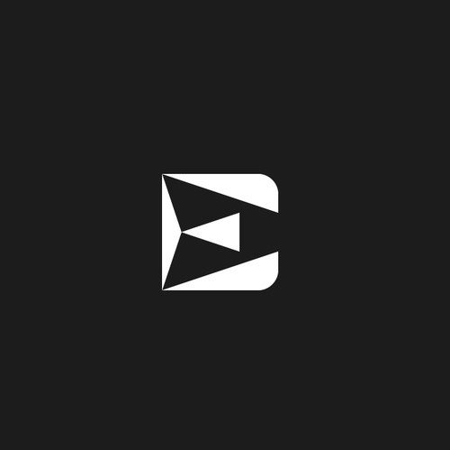 E logo with the title 'Brandmark-NR1372'