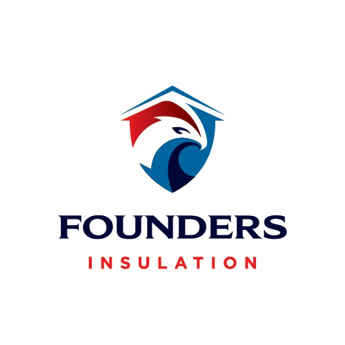 Eagle design with the title 'Founders Insulation'