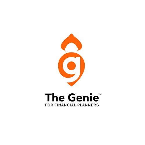 Genie logo with the title 'The Genie'