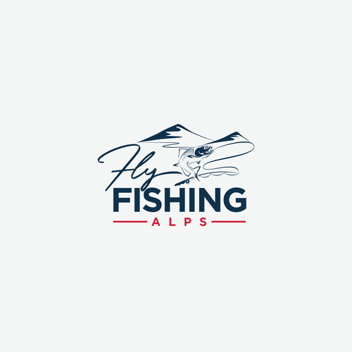 Fly fishing design with the title 'Fly Fishing Instructor'