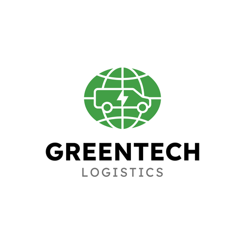 Globe logo with the title 'Retro EV Logistics'