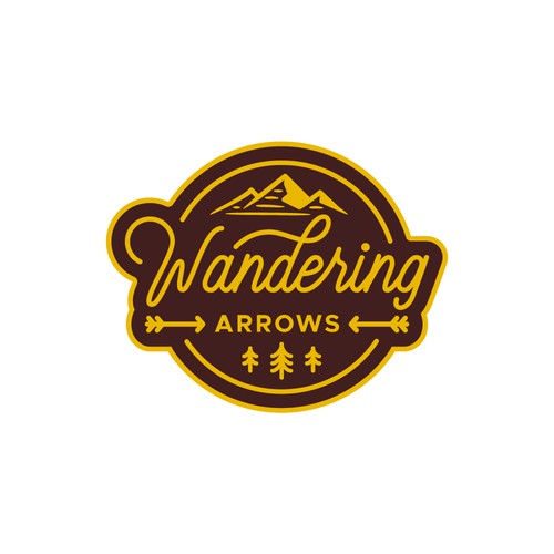 Activity logo with the title 'Badge Logo for Traveling'