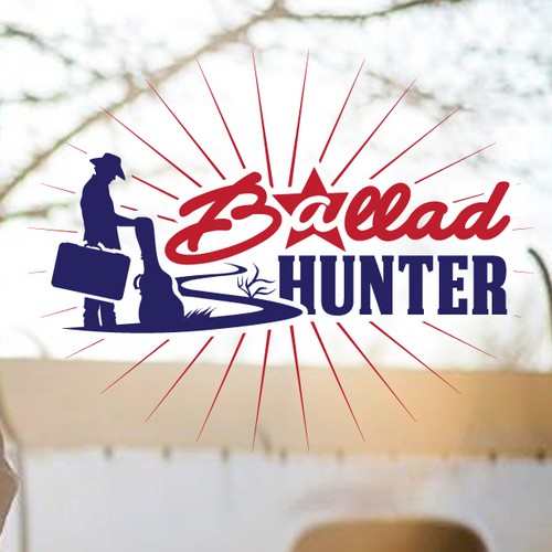 TV logo with the title 'Modern logo for A traveling TV show'