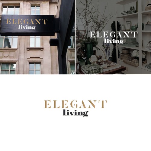 Home decor design with the title 'Logo design contest entry'