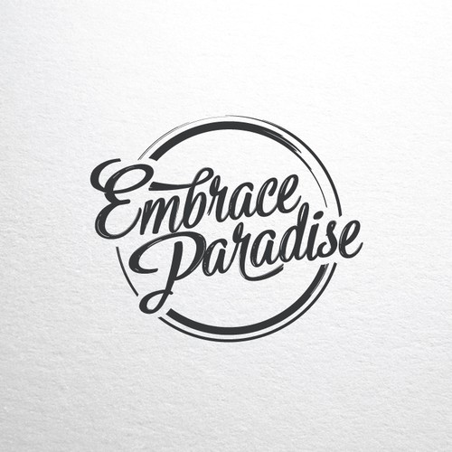 Calligraphy design with the title 'Logo for Authentic Balinese silver jewellery'