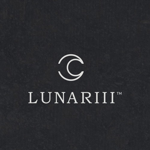 Watch logo with the title 'Logo design for LUNARIII'
