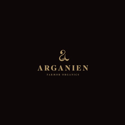 Drop design with the title 'Arganien'