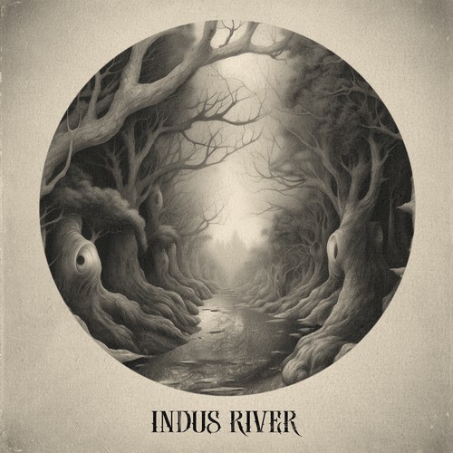 Metal band design with the title 'Album Cover for Metal Band'