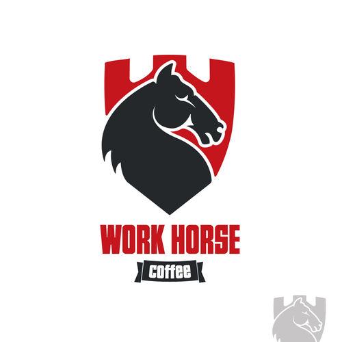 Work logo with the title 'Coffee Logo'