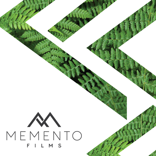Wedding logo with the title 'Monogram concept for MEMENTO Films'