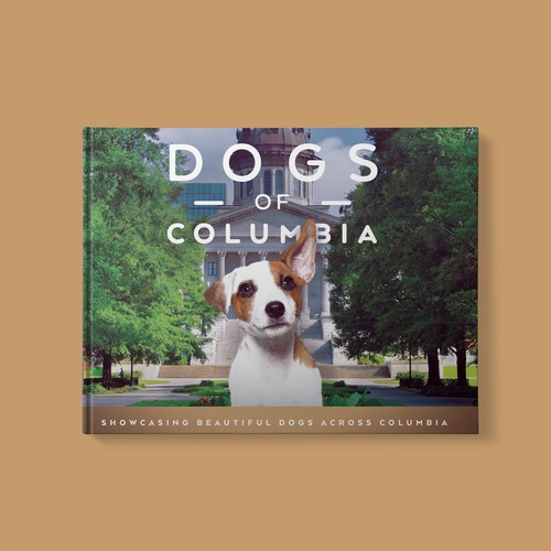 Animal book cover with the title 'Dogs Of Columbia'