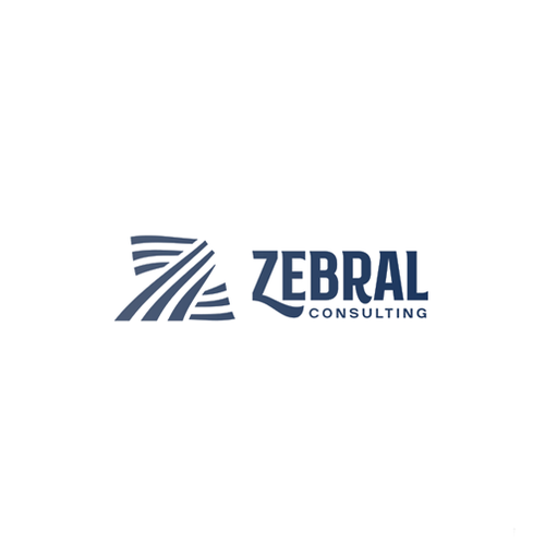 Consulting logo with the title 'Zebral'