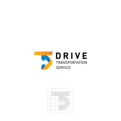 Logistics logo with the title 'Drive Transportation Services, Inc. logo'