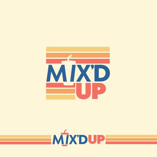 Soda design with the title 'Logo for a dirty soda's and adult beverage concept'