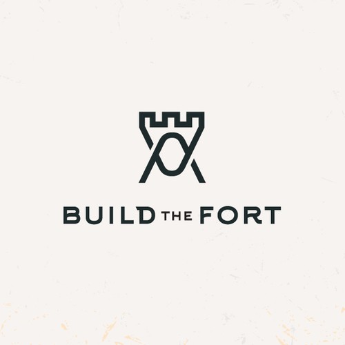 Fortress logo with the title 'Logo for workshop business'