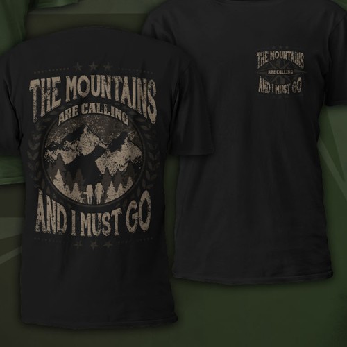 Hiking t-shirt with the title 'Amazing Backpacking Shirt'
