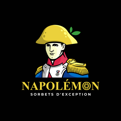 Lemon logo with the title 'Logo for Napolemon'