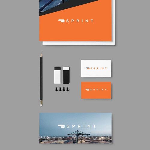 Transportation logo with the title 'Logistics'