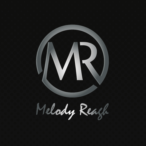 Makeup artist design with the title 'Melody Reagh'
