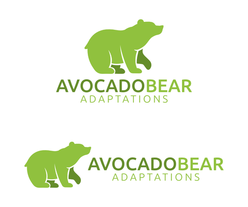 Home furnishing logo with the title 'bear'