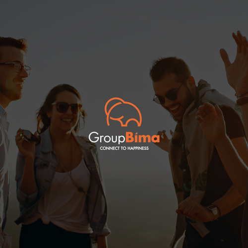 Orange logo with the title 'Group Bima'