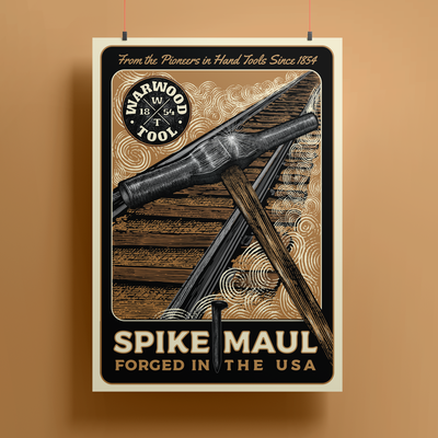 Spike Maul老式海报设计