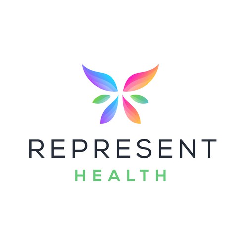 Health brand with the title 'Represent Health'