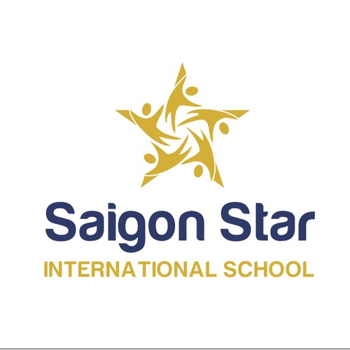 International logo with the title 'International School Saigon'