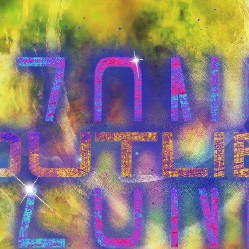 Sci-fi logo with the title 'Outlier Zone Ver. 1.0'