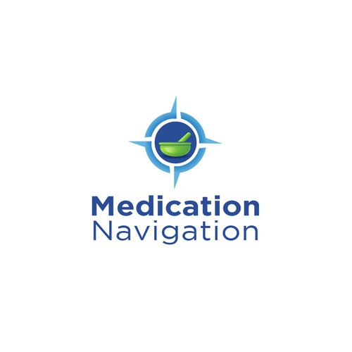 Navigation design with the title 'medication'