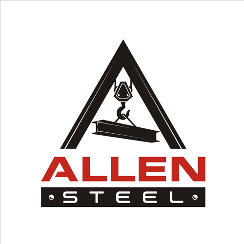 Factory design with the title 'Allen Steel'