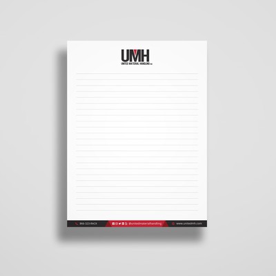 Notepad Design For United Material Handing