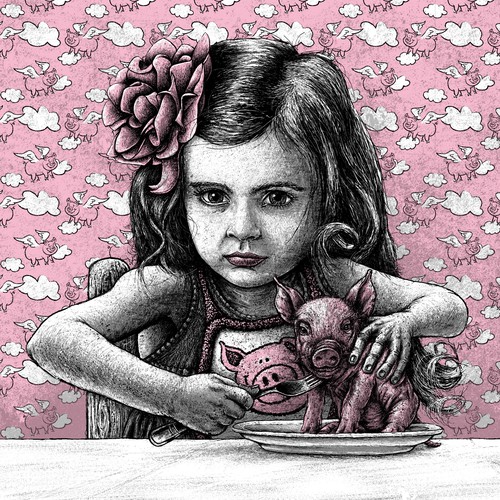 Pink artwork with the title 'PAULA'