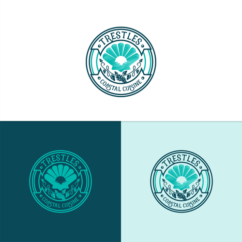 Beach brand with the title 'Logo concept for Trestles'