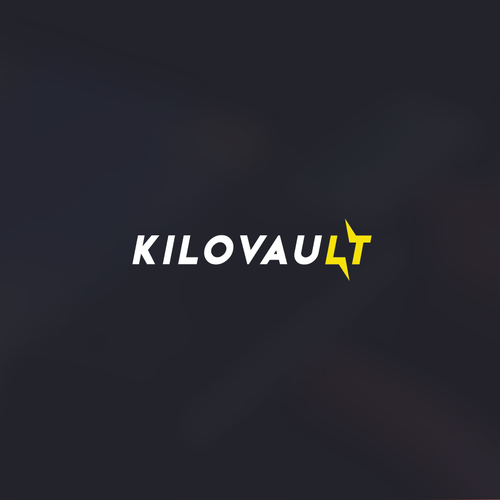 Volt design with the title 'Kilovault logo'