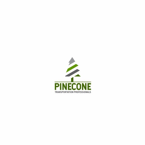 Cone design with the title 'Pinecone'