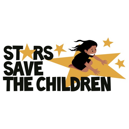 Star brand with the title 'Fun yet formal NGOs logo design'