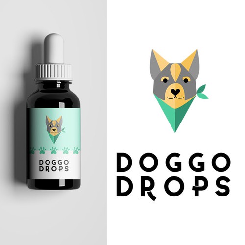 Vitamin logo with the title 'Doggo Drops'