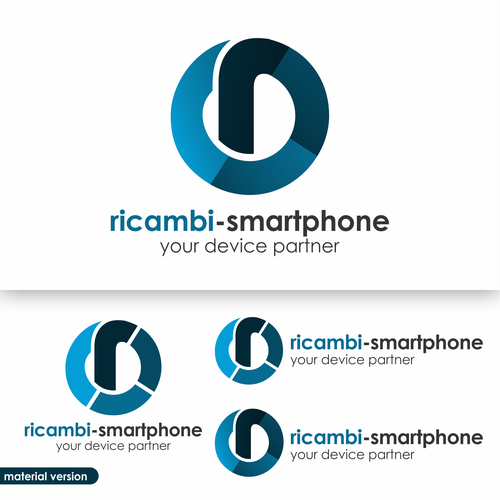 Material design logo with the title 'material logo'