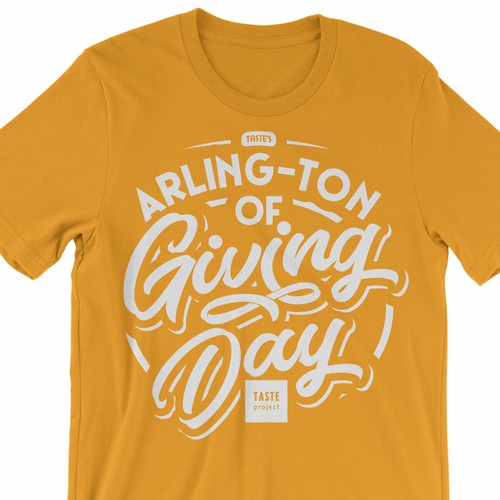 Restaurant t-shirt with the title 'Taste Project'