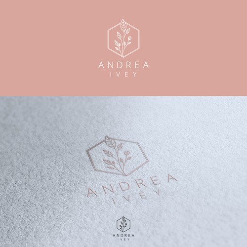 Trendy design with the title 'Modern logo for Andrea Ivey stylist '
