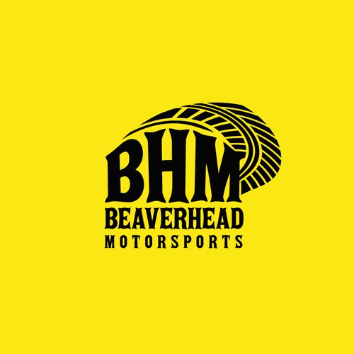 Western brand with the title 'Beaverhead Motorsports Logo'