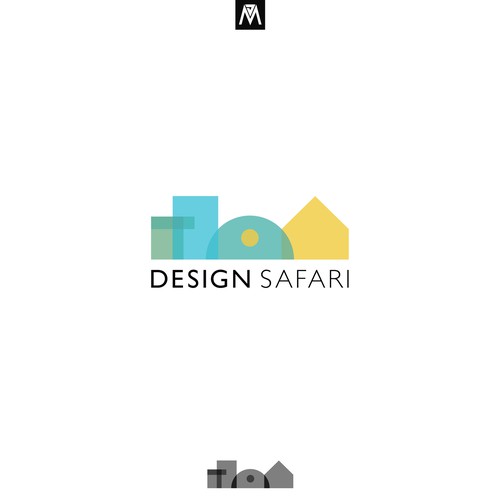 Modern design logo with the title 'logo for DESIGN SAFARI'
